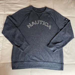 Nautica Signature logo Crewneck